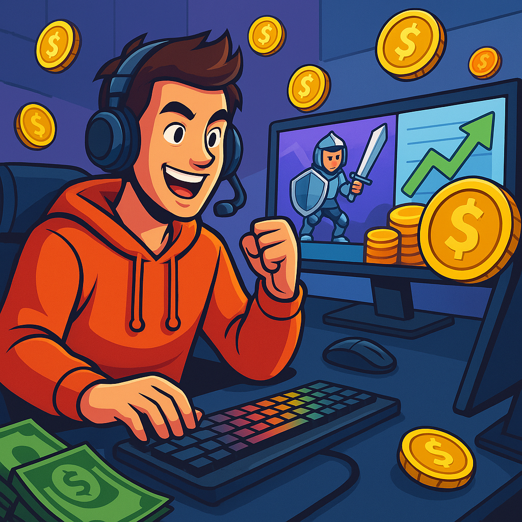 Como ganhar dinheiro com gameplay